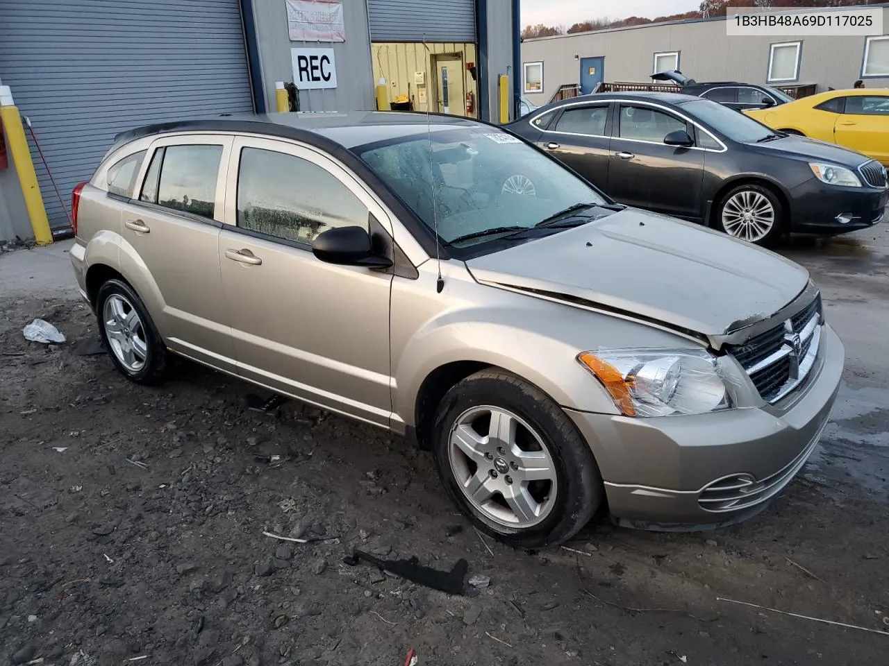 2009 Dodge Caliber Sxt VIN: 1B3HB48A69D117025 Lot: 78254364