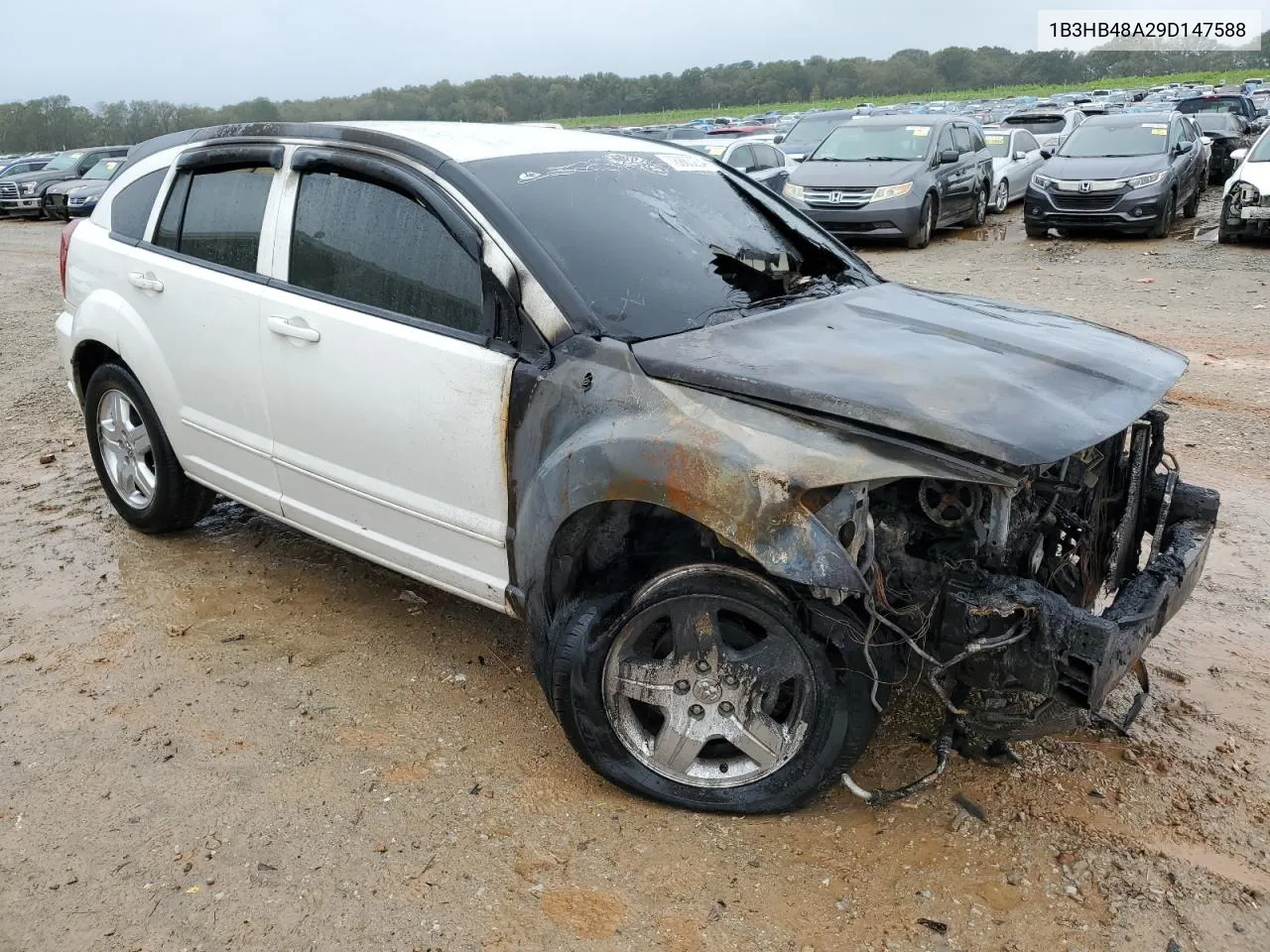 2009 Dodge Caliber Sxt VIN: 1B3HB48A29D147588 Lot: 78863234