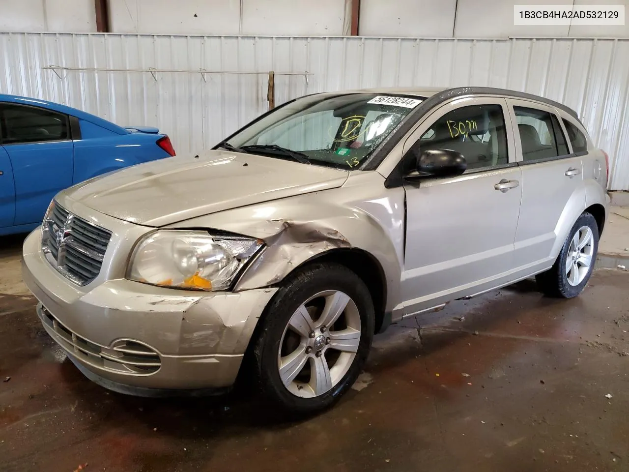 2010 Dodge Caliber Sxt VIN: 1B3CB4HA2AD532129 Lot: 56128244