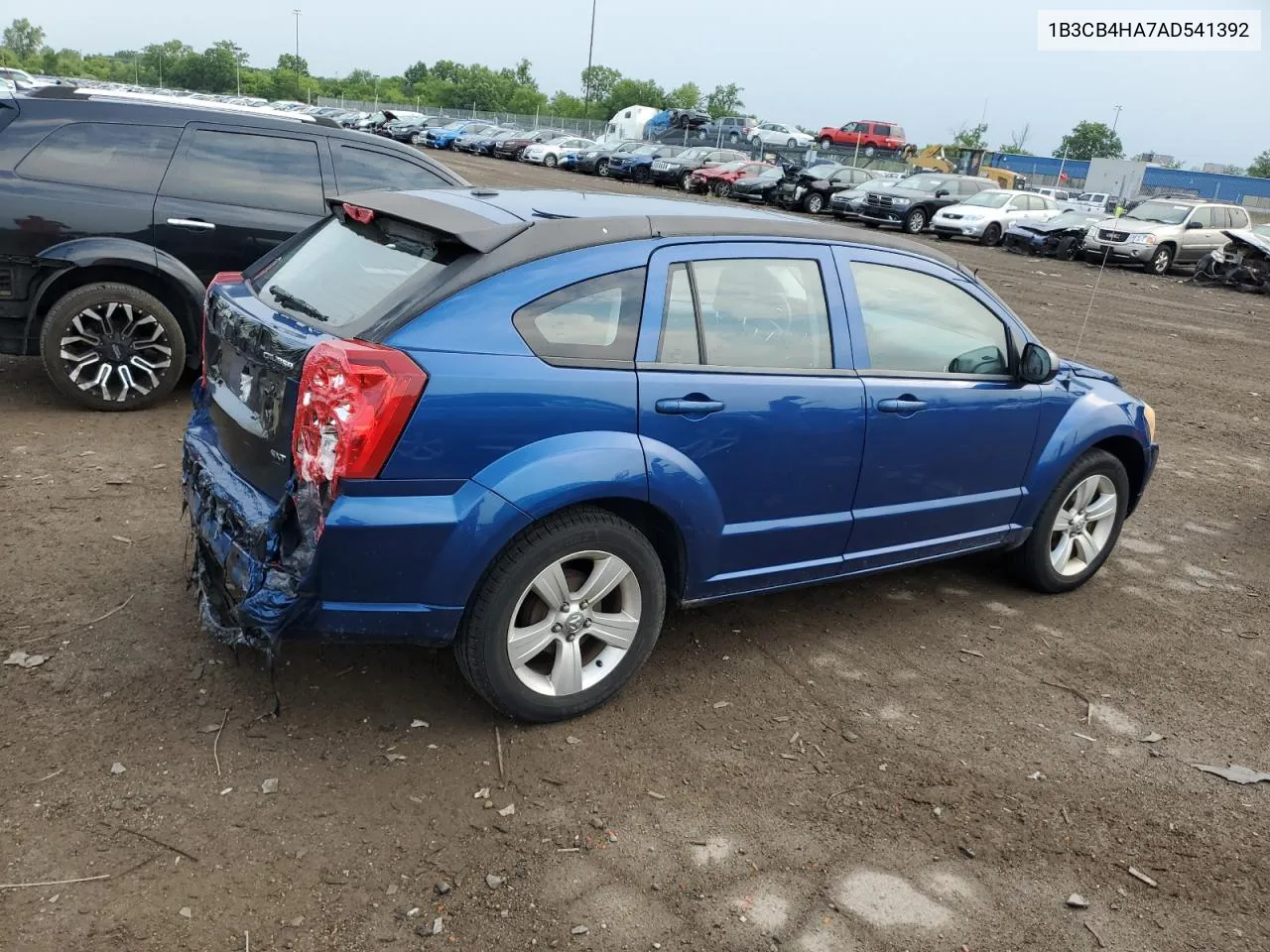 2010 Dodge Caliber Sxt VIN: 1B3CB4HA7AD541392 Lot: 57816044