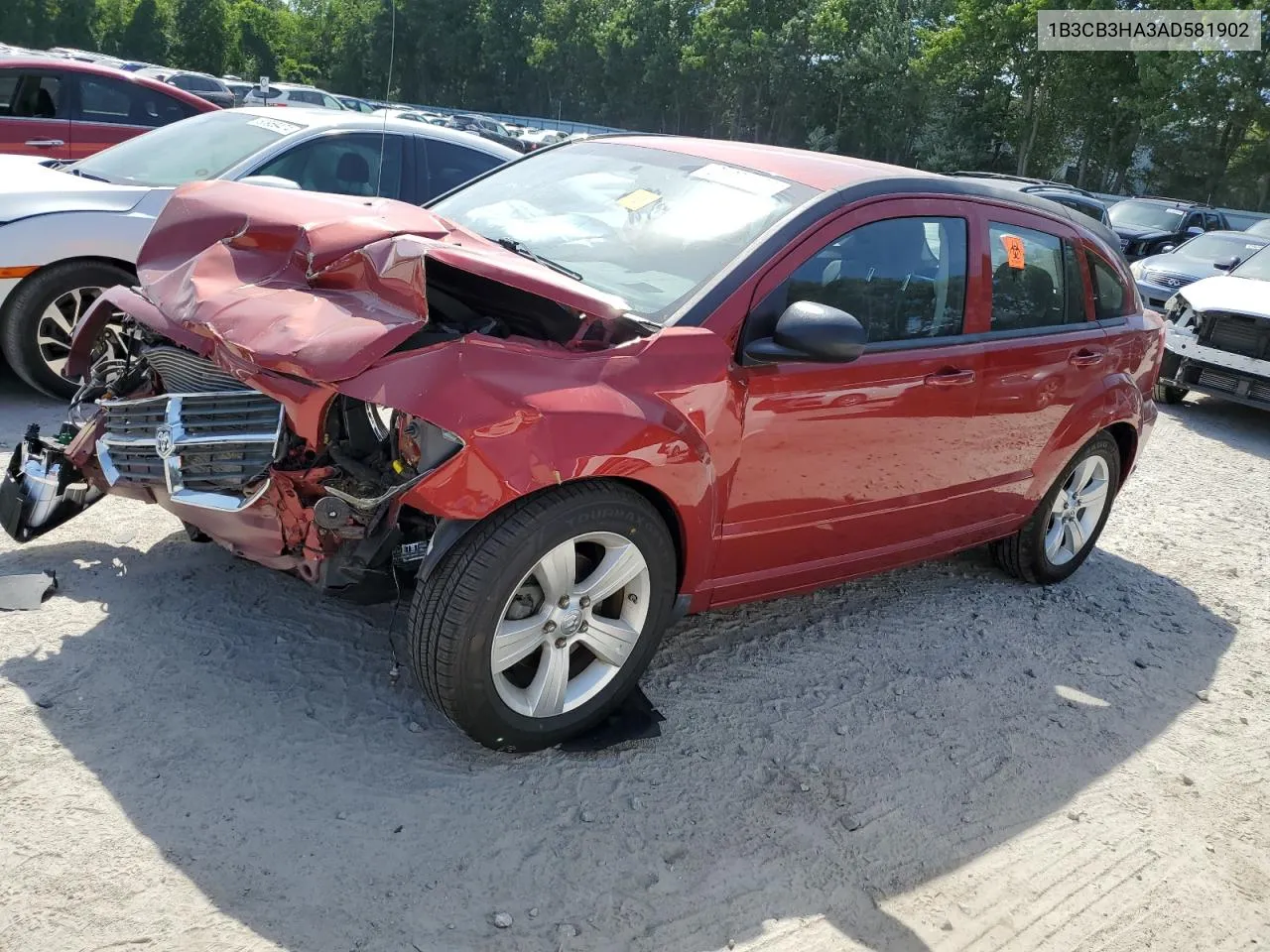 2010 Dodge Caliber Mainstreet VIN: 1B3CB3HA3AD581902 Lot: 61320184