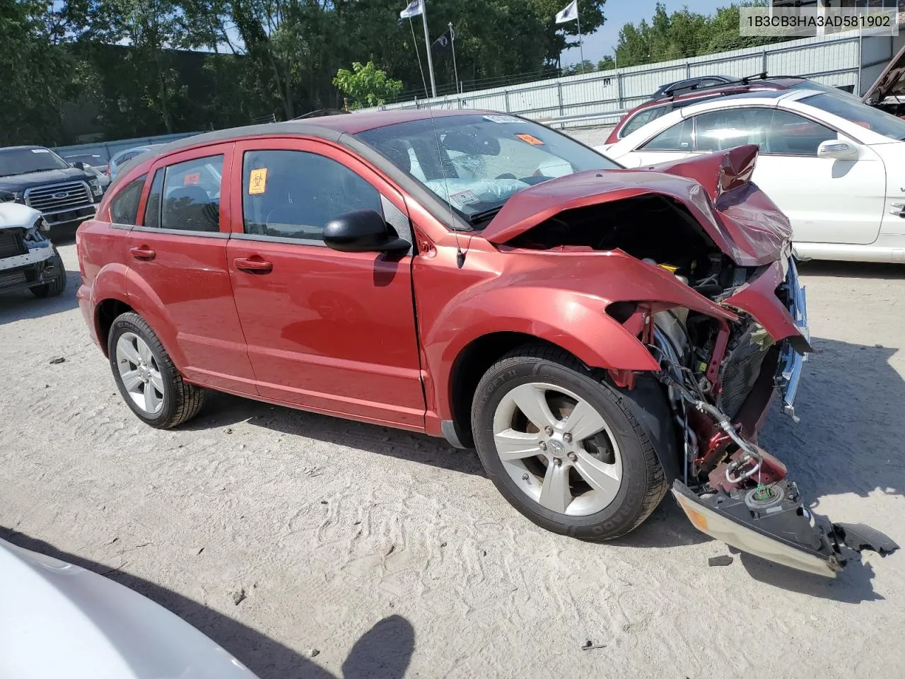 2010 Dodge Caliber Mainstreet VIN: 1B3CB3HA3AD581902 Lot: 61320184