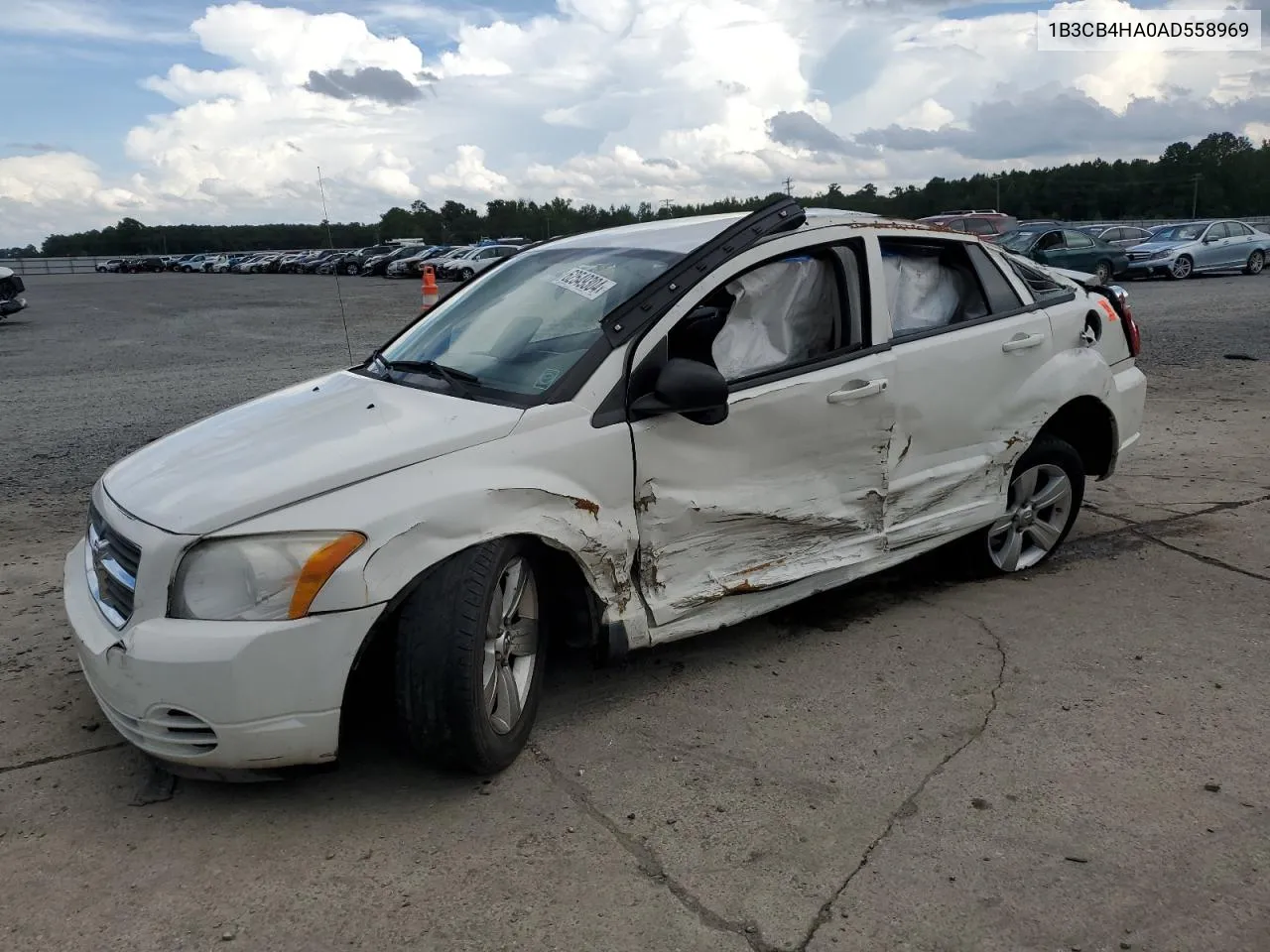 2010 Dodge Caliber Sxt VIN: 1B3CB4HA0AD558969 Lot: 62549304