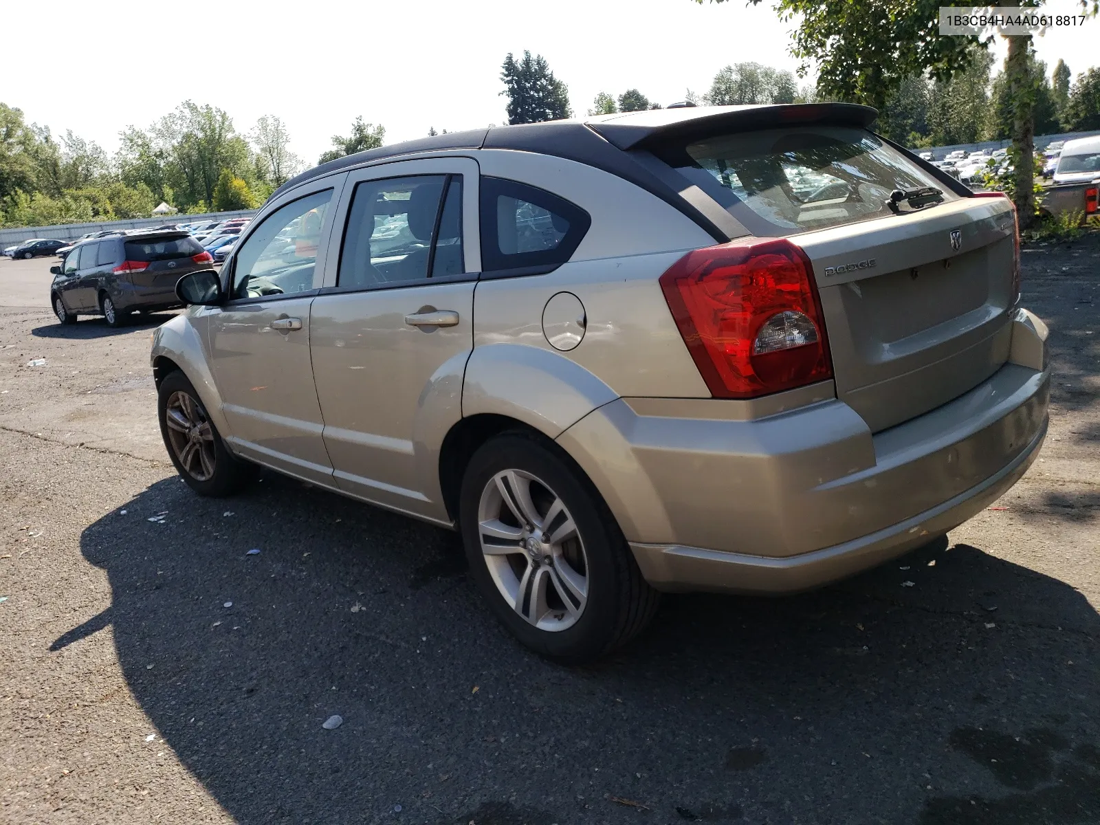 2010 Dodge Caliber Sxt VIN: 1B3CB4HA4AD618817 Lot: 65982274