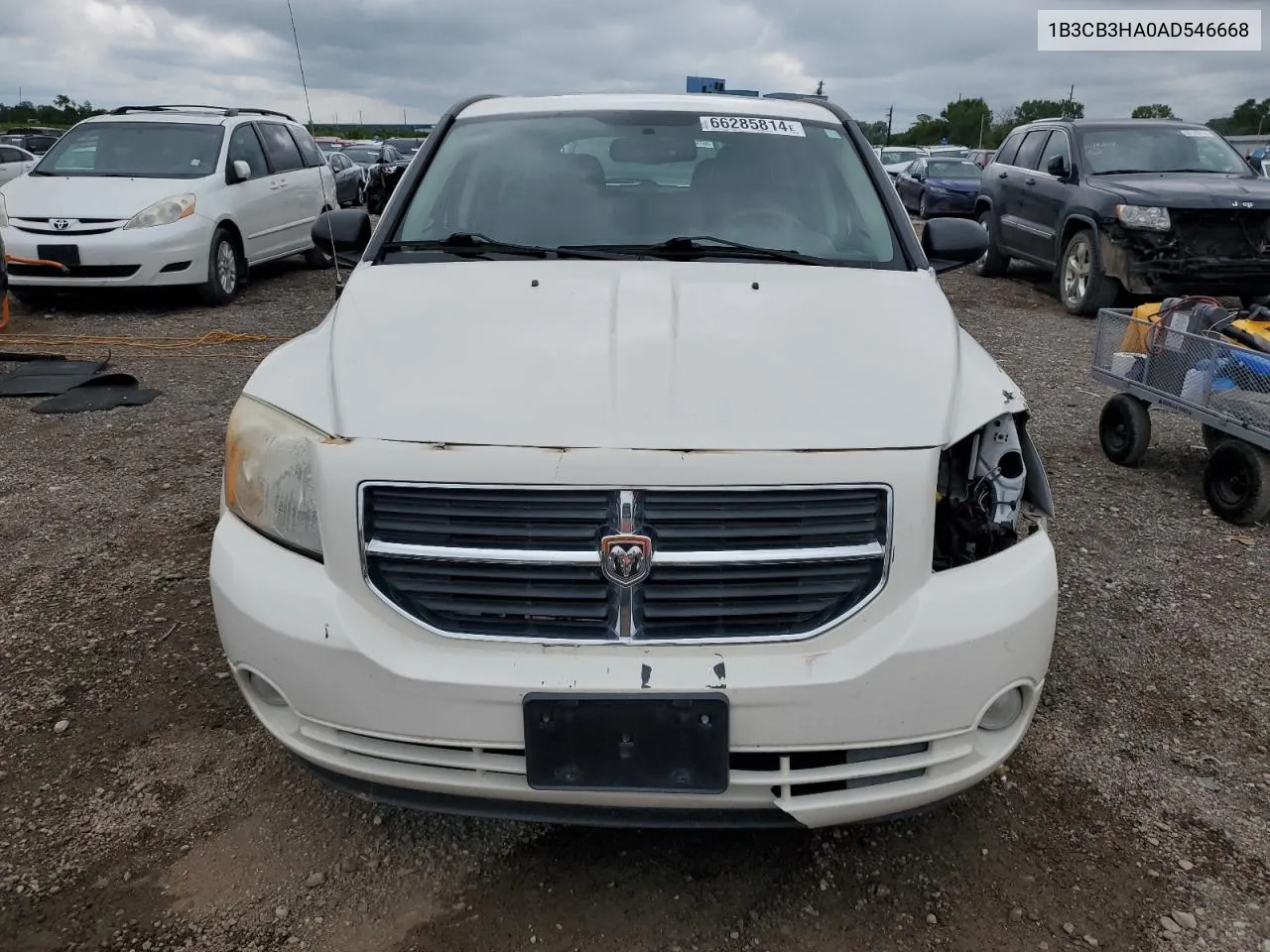 2010 Dodge Caliber Mainstreet VIN: 1B3CB3HA0AD546668 Lot: 66285814