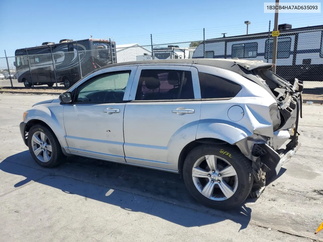 2010 Dodge Caliber Sxt VIN: 1B3CB4HA7AD635093 Lot: 67581024