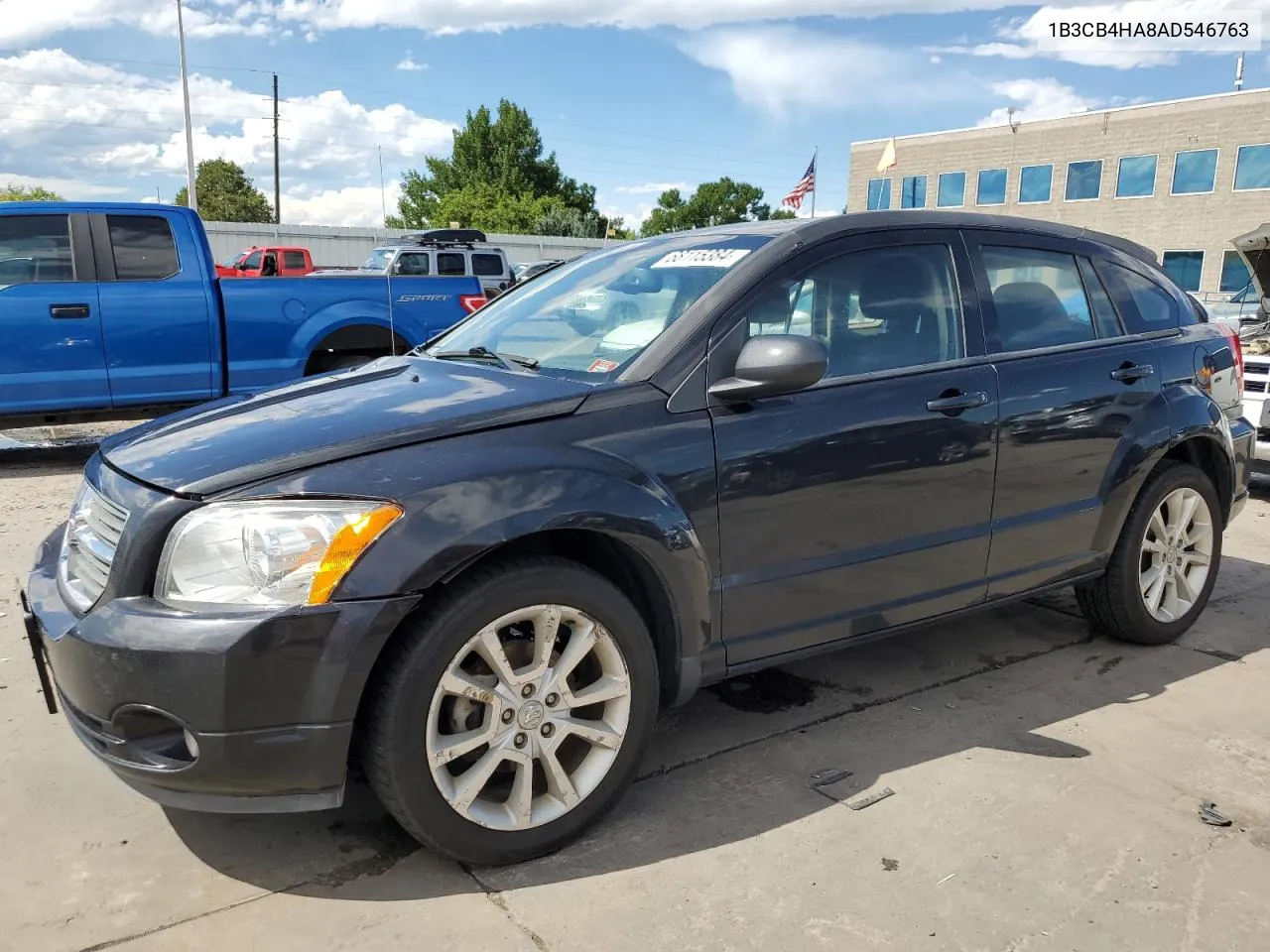 2010 Dodge Caliber Sxt VIN: 1B3CB4HA8AD546763 Lot: 68115384