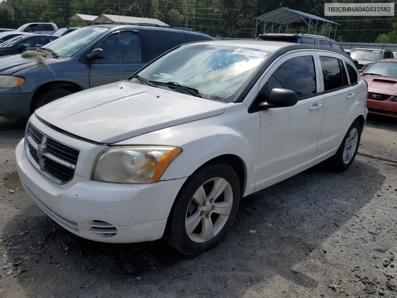 2010 Dodge Caliber Sxt VIN: 1B3CB4HA0AD532582 Lot: 68171874