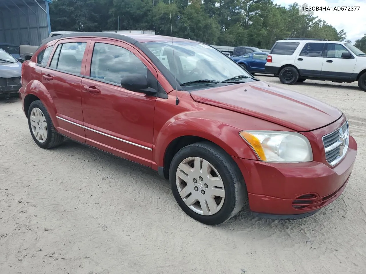 2010 Dodge Caliber Sxt VIN: 1B3CB4HA1AD572377 Lot: 68624194