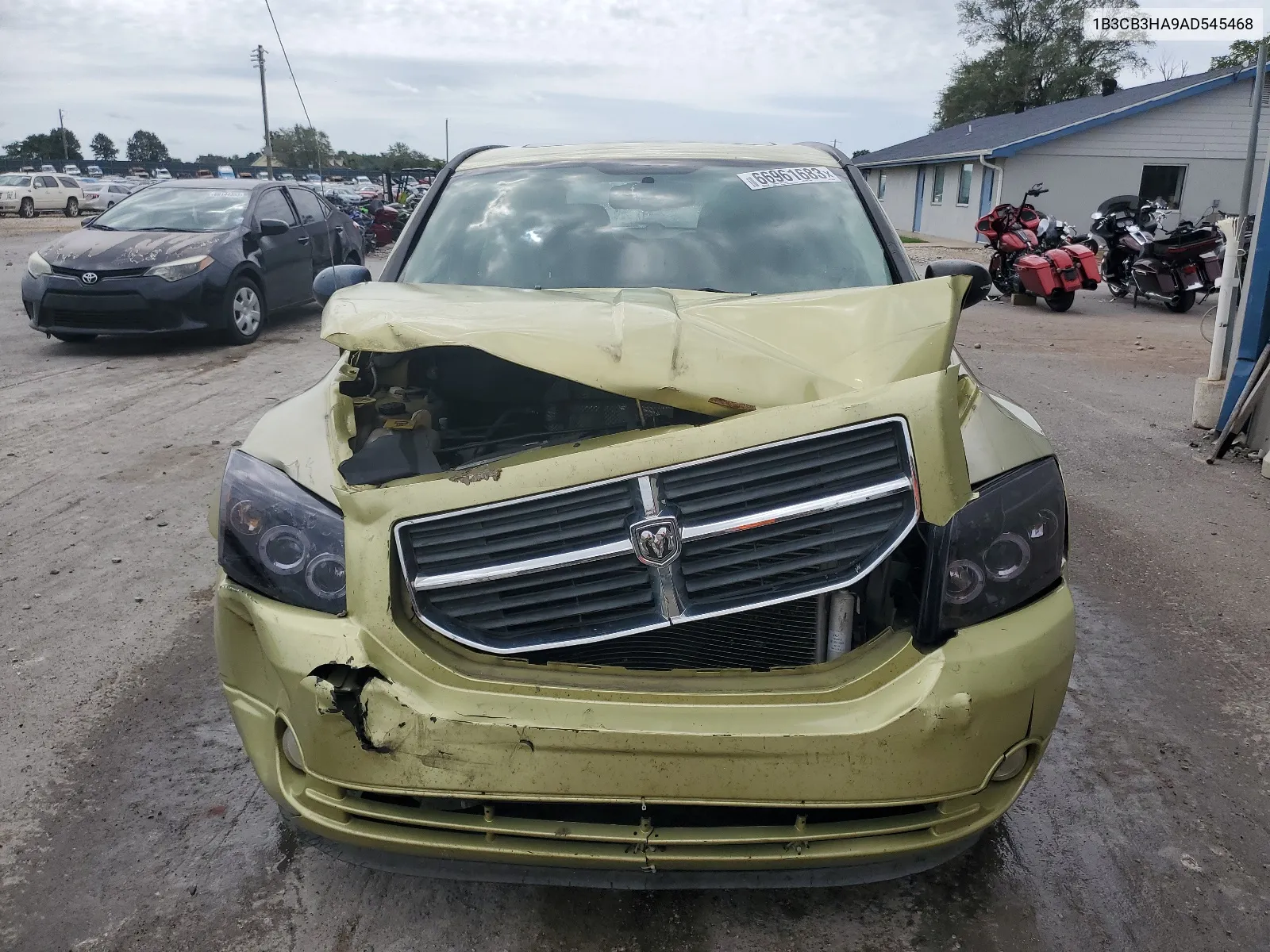 2010 Dodge Caliber Mainstreet VIN: 1B3CB3HA9AD545468 Lot: 68668433