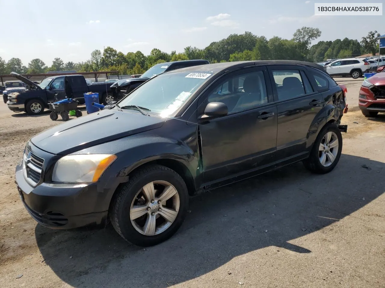 2010 Dodge Caliber Sxt VIN: 1B3CB4HAXAD538776 Lot: 68670654