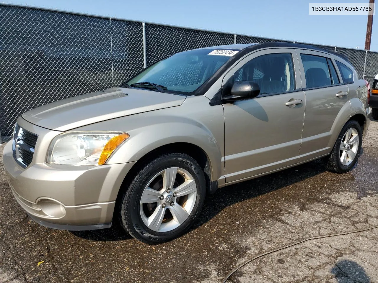 2010 Dodge Caliber Mainstreet VIN: 1B3CB3HA1AD567786 Lot: 70819764