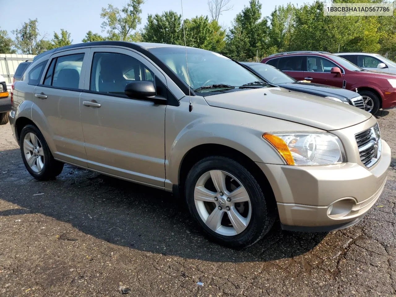 2010 Dodge Caliber Mainstreet VIN: 1B3CB3HA1AD567786 Lot: 70819764