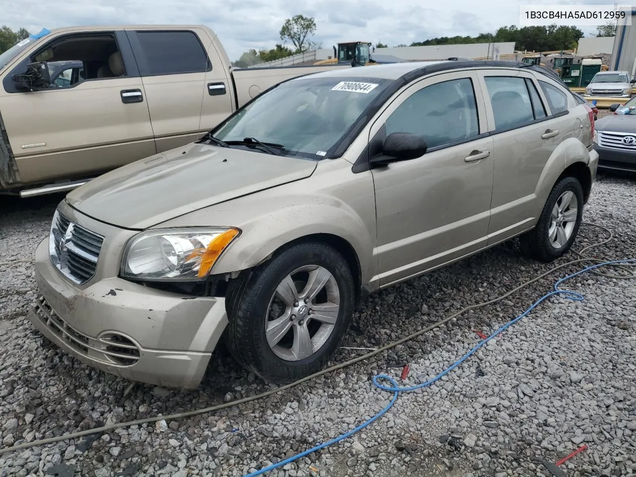 2010 Dodge Caliber Sxt VIN: 1B3CB4HA5AD612959 Lot: 70908644