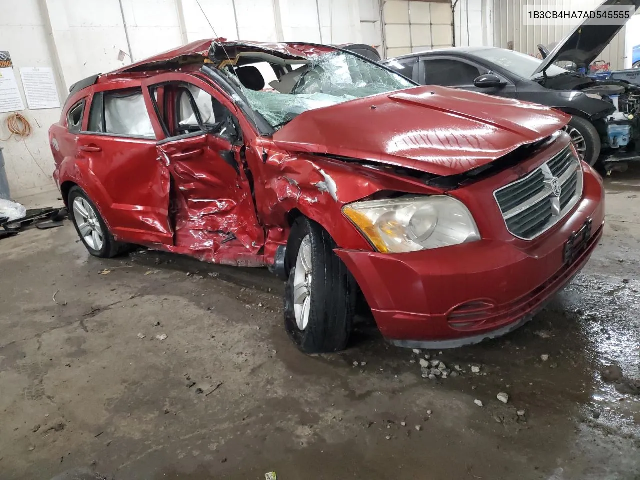 2010 Dodge Caliber Sxt VIN: 1B3CB4HA7AD545555 Lot: 71230804