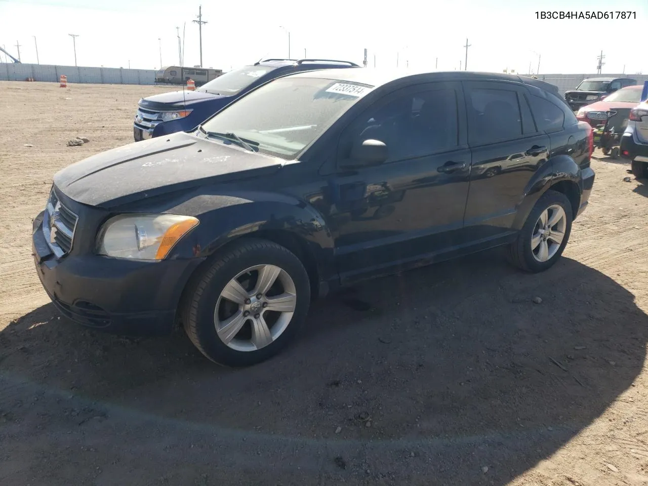 2010 Dodge Caliber Sxt VIN: 1B3CB4HA5AD617871 Lot: 72337544