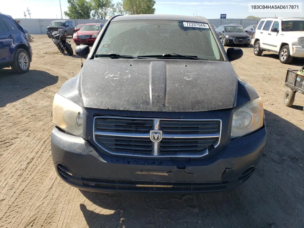 2010 Dodge Caliber Sxt VIN: 1B3CB4HA5AD617871 Lot: 72337544