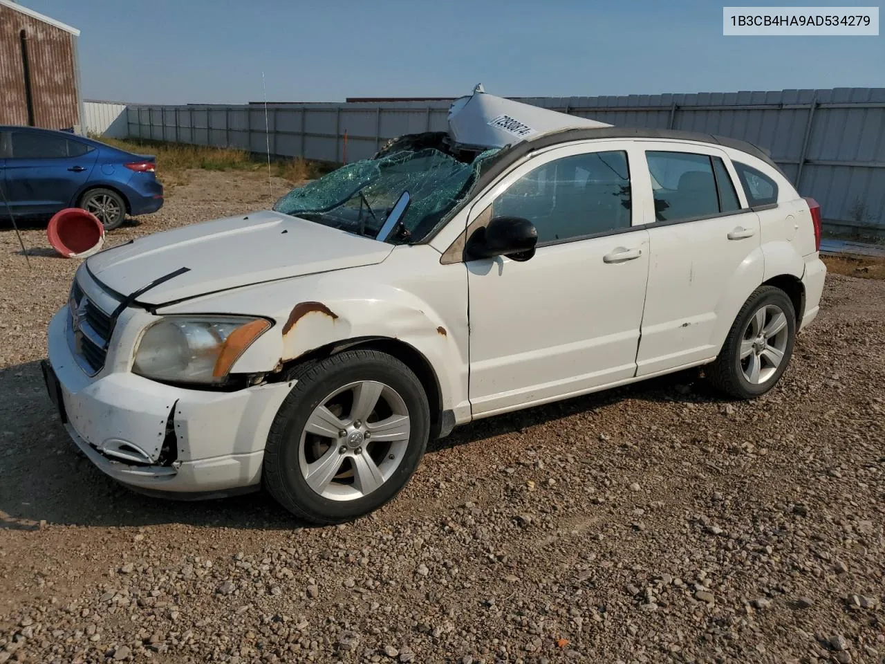 2010 Dodge Caliber Sxt VIN: 1B3CB4HA9AD534279 Lot: 72930874