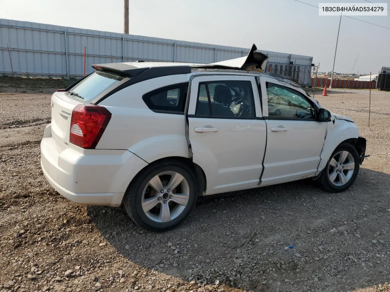 2010 Dodge Caliber Sxt VIN: 1B3CB4HA9AD534279 Lot: 72930874