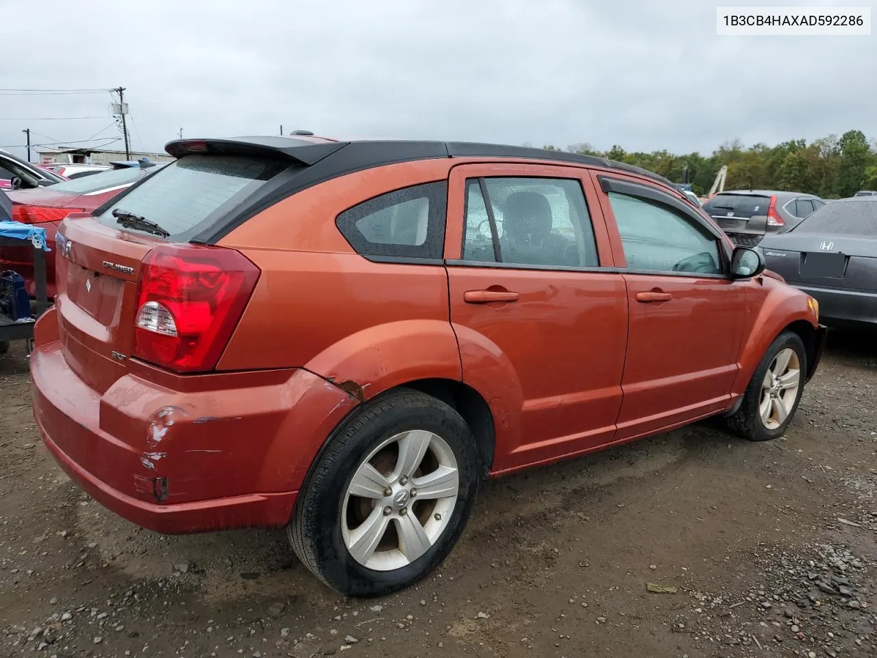 2010 Dodge Caliber Sxt VIN: 1B3CB4HAXAD592286 Lot: 73081654