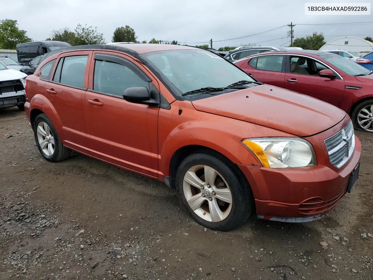 2010 Dodge Caliber Sxt VIN: 1B3CB4HAXAD592286 Lot: 73081654