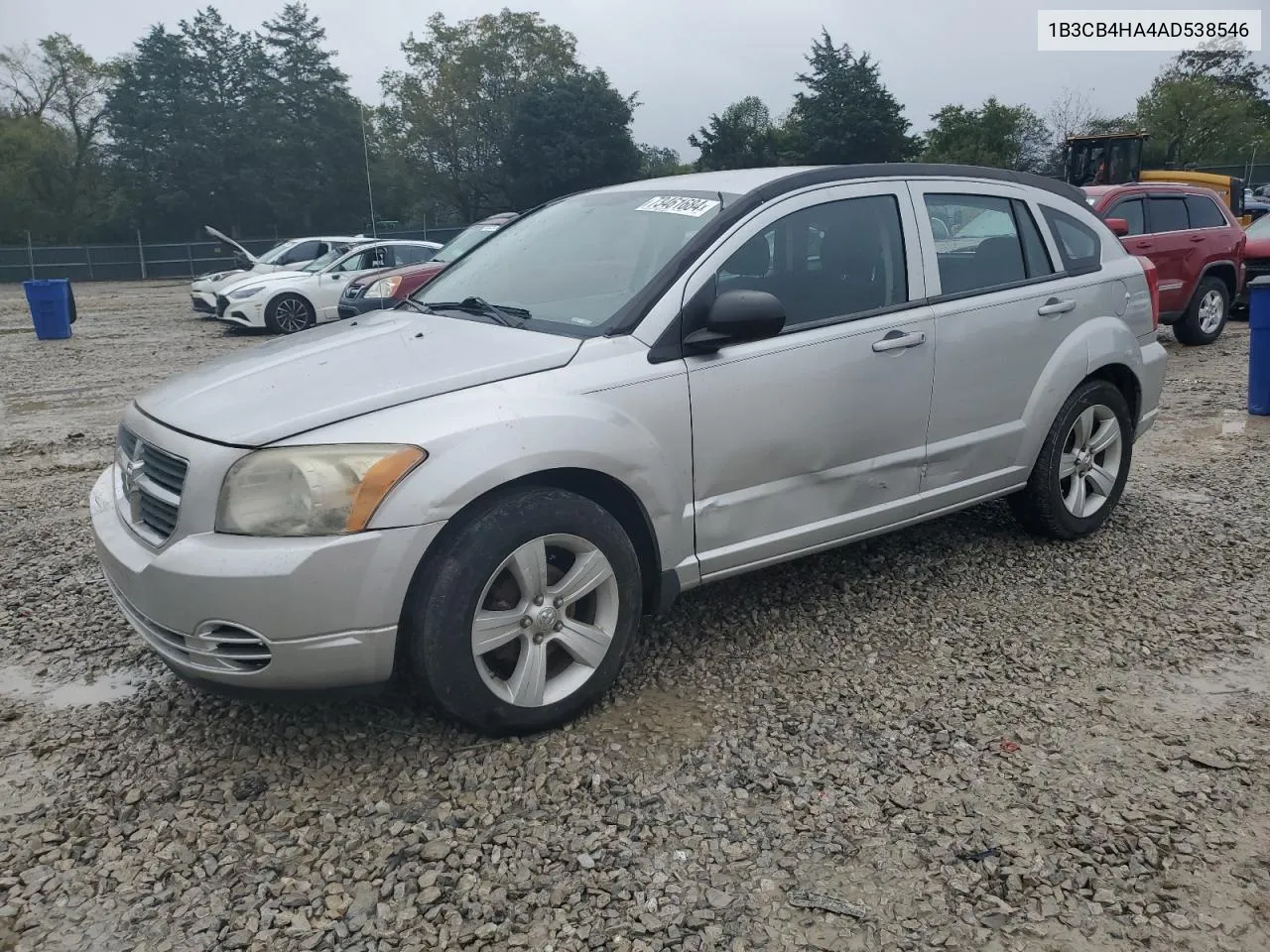 2010 Dodge Caliber Sxt VIN: 1B3CB4HA4AD538546 Lot: 73461684