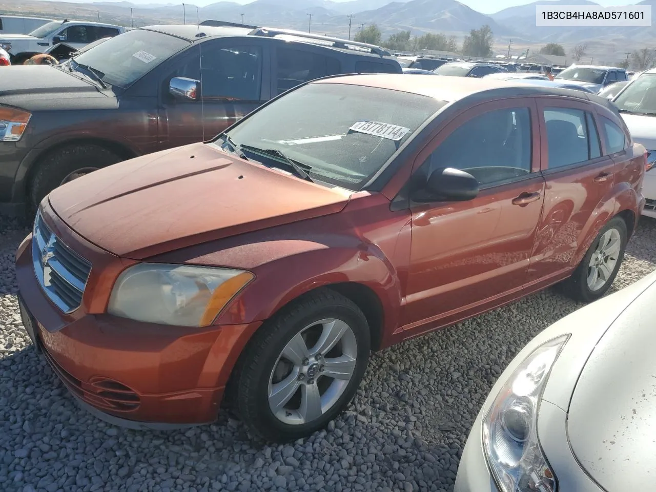 2010 Dodge Caliber Sxt VIN: 1B3CB4HA8AD571601 Lot: 73778114