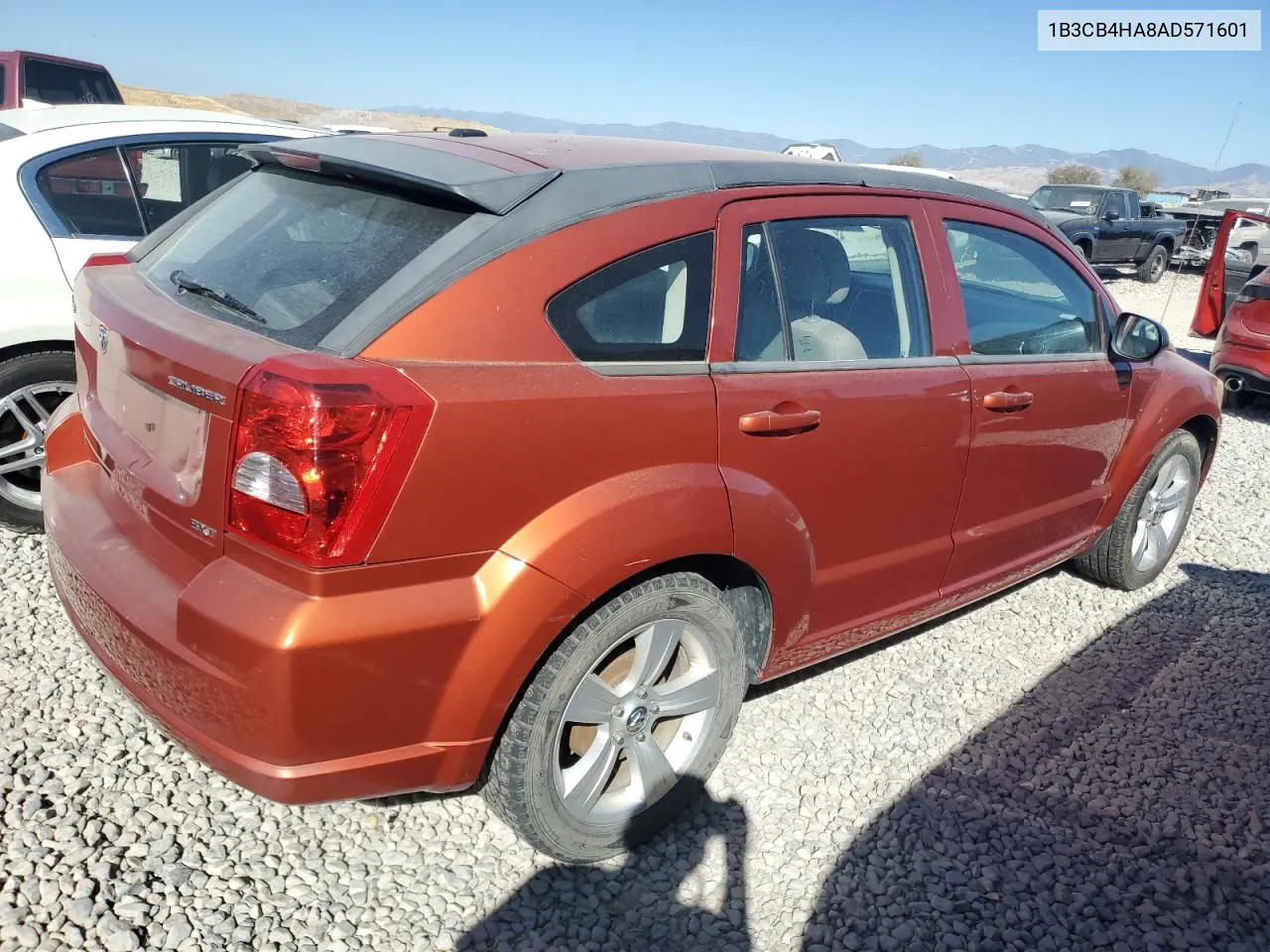 2010 Dodge Caliber Sxt VIN: 1B3CB4HA8AD571601 Lot: 73778114