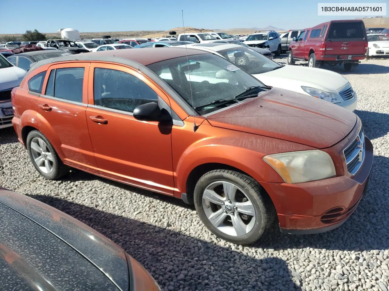 2010 Dodge Caliber Sxt VIN: 1B3CB4HA8AD571601 Lot: 73778114