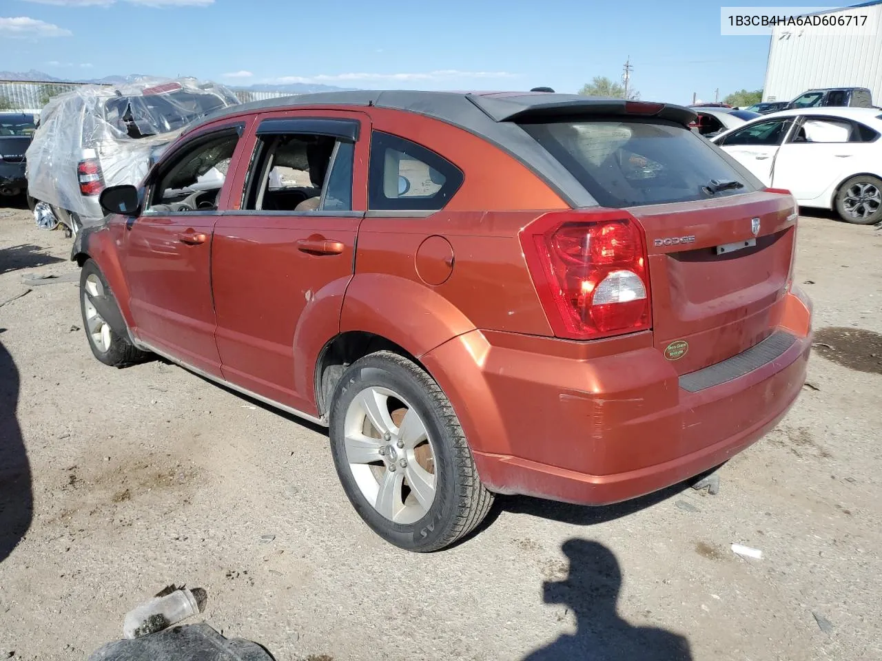 2010 Dodge Caliber Sxt VIN: 1B3CB4HA6AD606717 Lot: 75752484