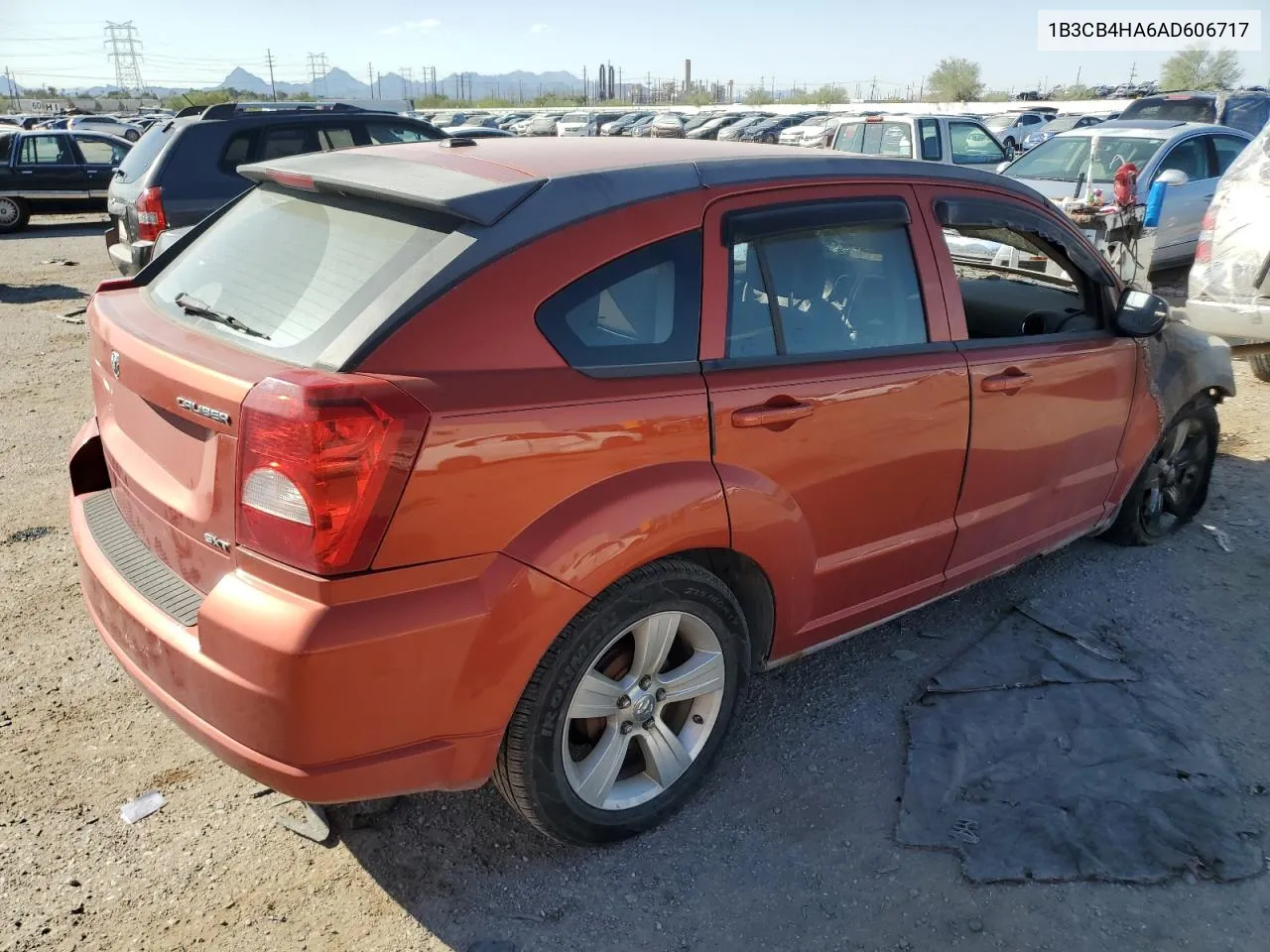 2010 Dodge Caliber Sxt VIN: 1B3CB4HA6AD606717 Lot: 75752484