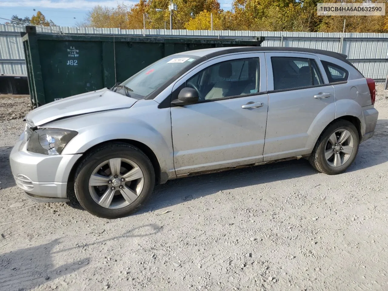 2010 Dodge Caliber Sxt VIN: 1B3CB4HA6AD632590 Lot: 75929634