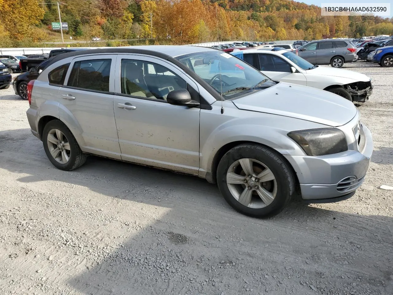 2010 Dodge Caliber Sxt VIN: 1B3CB4HA6AD632590 Lot: 75929634