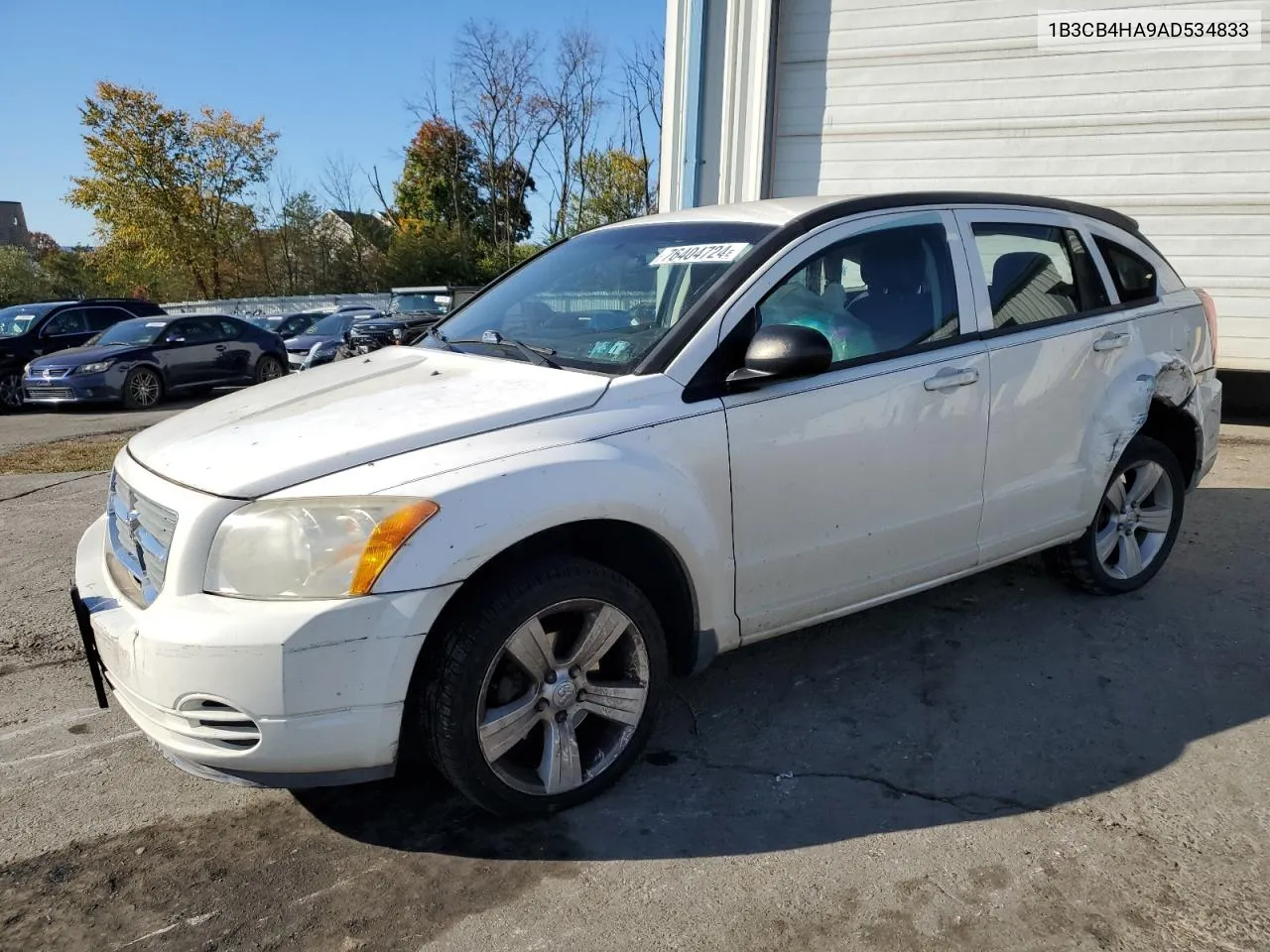 1B3CB4HA9AD534833 2010 Dodge Caliber Sxt