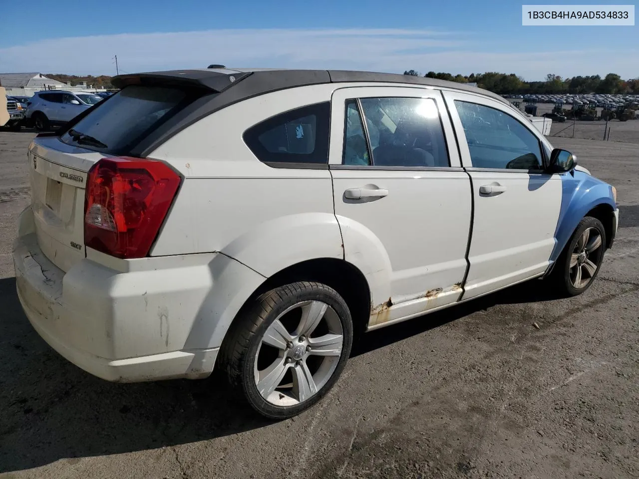 2010 Dodge Caliber Sxt VIN: 1B3CB4HA9AD534833 Lot: 76404724