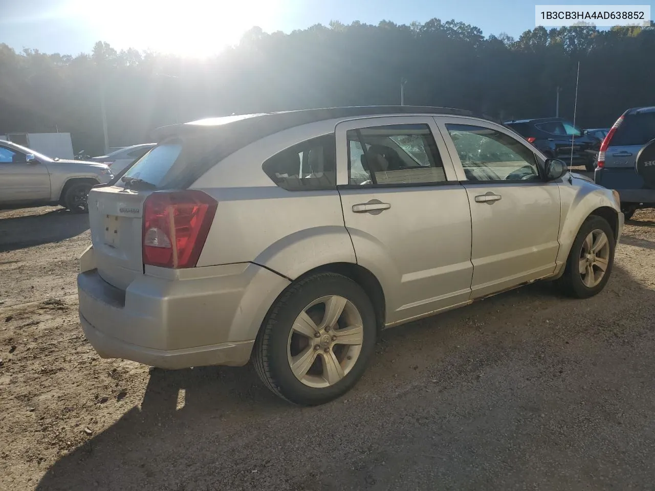 2010 Dodge Caliber Mainstreet VIN: 1B3CB3HA4AD638852 Lot: 76473824