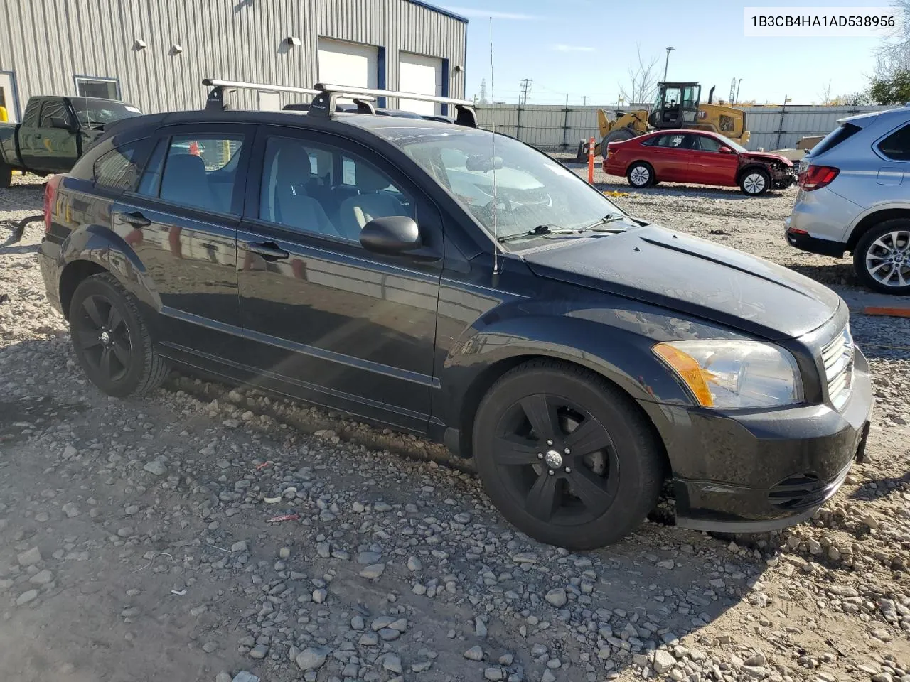 2010 Dodge Caliber Sxt VIN: 1B3CB4HA1AD538956 Lot: 77180114