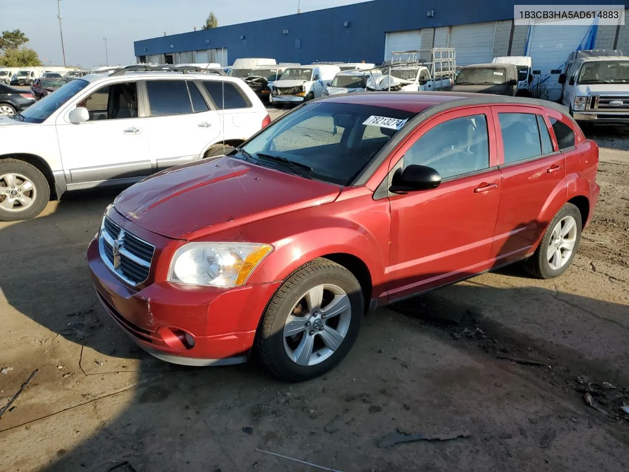 2010 Dodge Caliber Mainstreet VIN: 1B3CB3HA5AD614883 Lot: 78213274