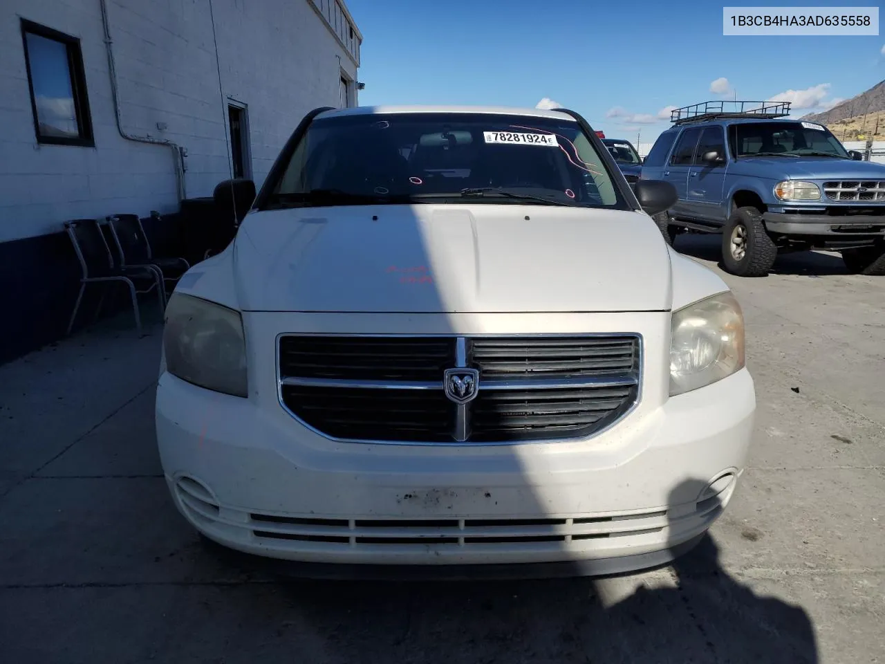 2010 Dodge Caliber Sxt VIN: 1B3CB4HA3AD635558 Lot: 78281924