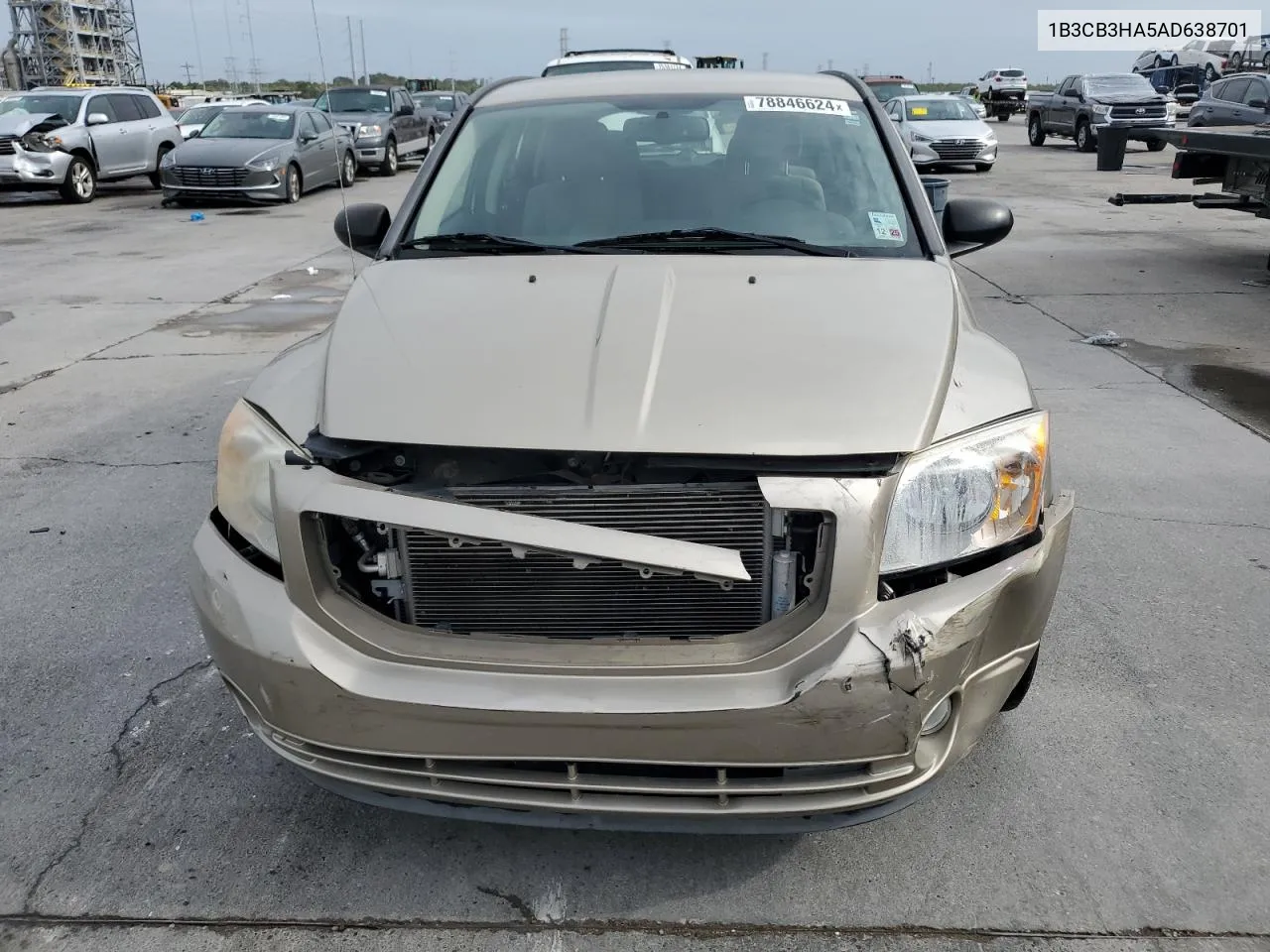 2010 Dodge Caliber Mainstreet VIN: 1B3CB3HA5AD638701 Lot: 78846624