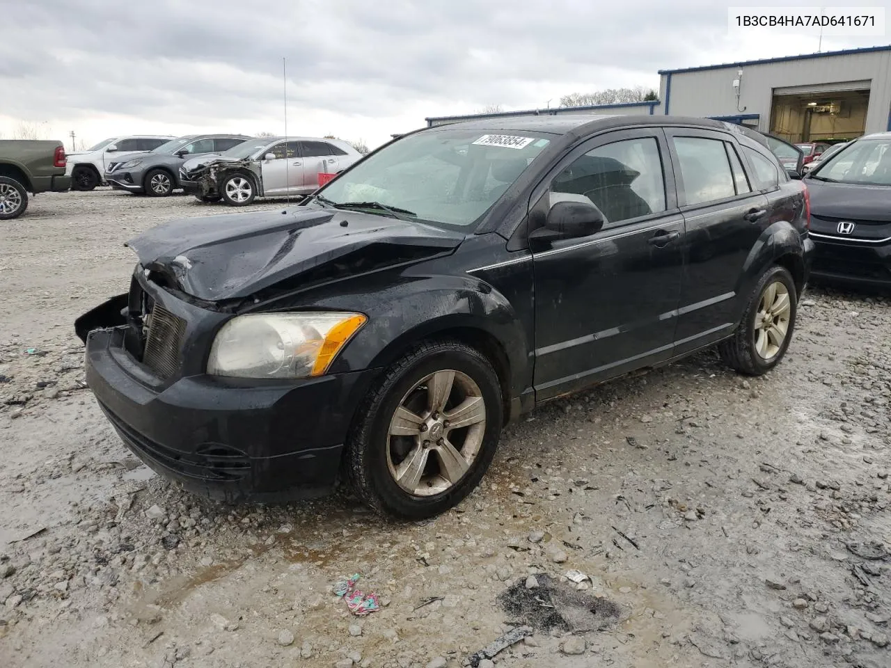 2010 Dodge Caliber Sxt VIN: 1B3CB4HA7AD641671 Lot: 79063854