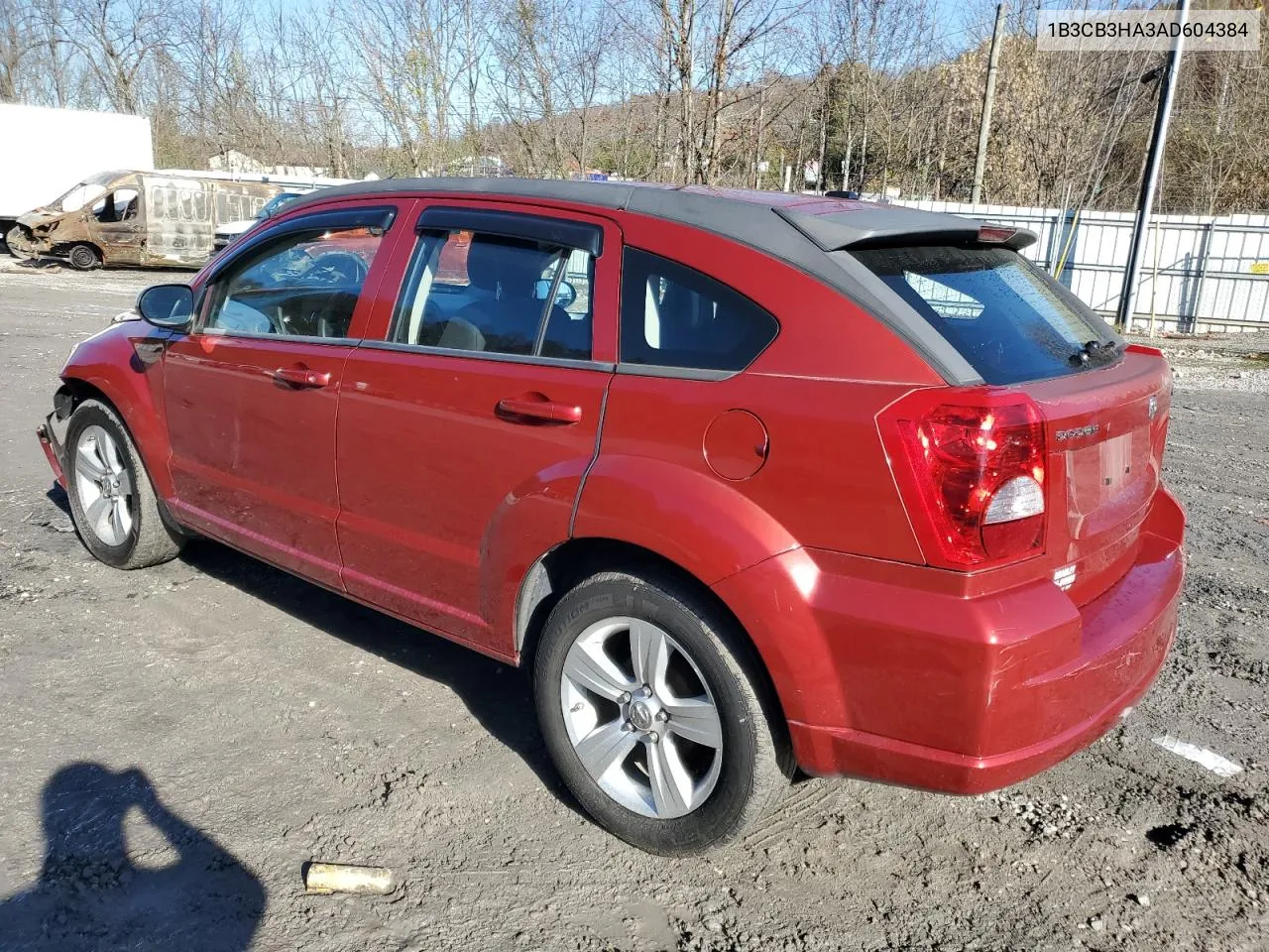 2010 Dodge Caliber Mainstreet VIN: 1B3CB3HA3AD604384 Lot: 79156644