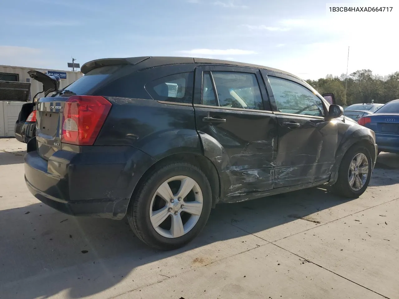 2010 Dodge Caliber Sxt VIN: 1B3CB4HAXAD664717 Lot: 79160684