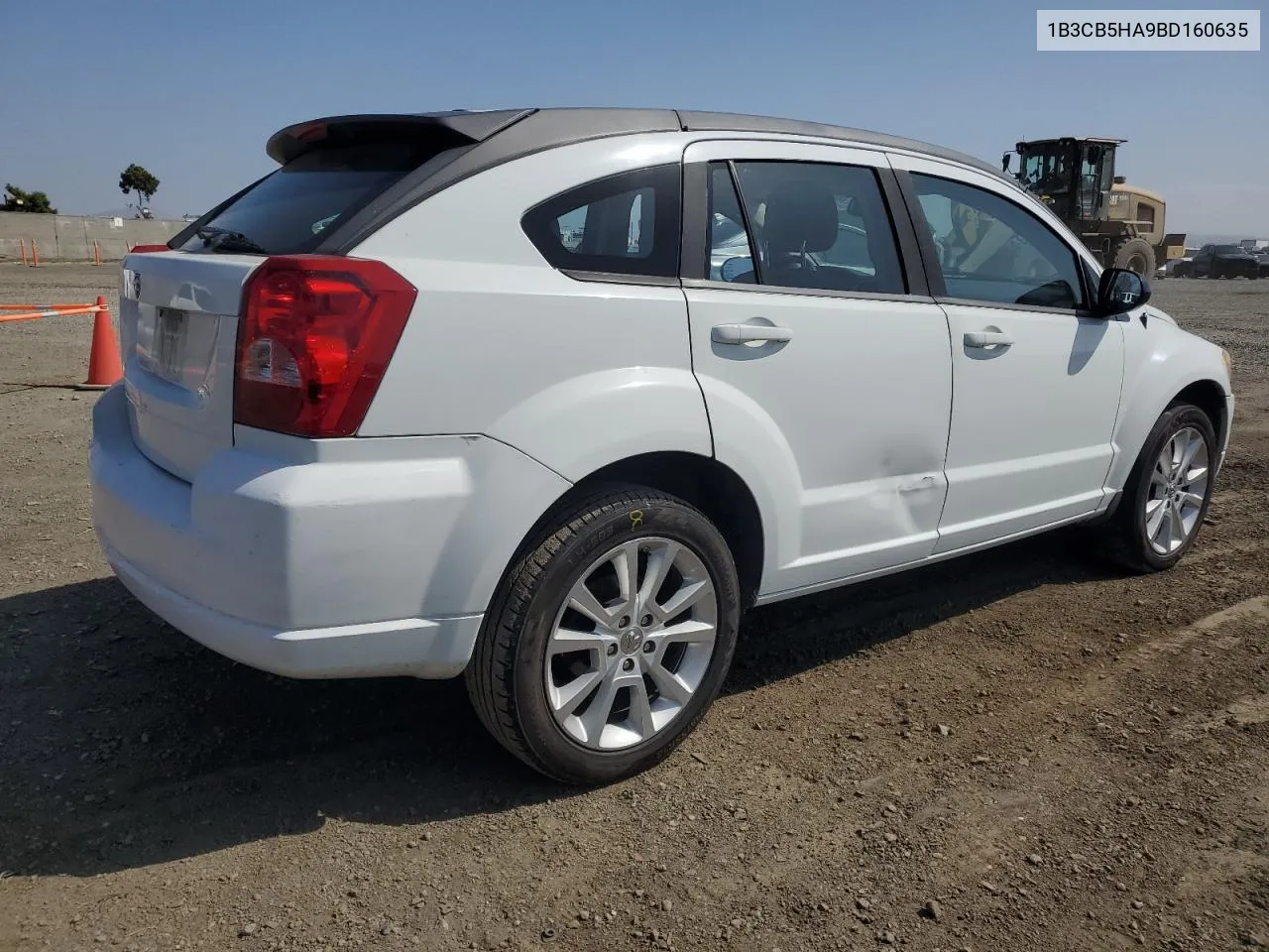 2011 Dodge Caliber Heat VIN: 1B3CB5HA9BD160635 Lot: 53600084