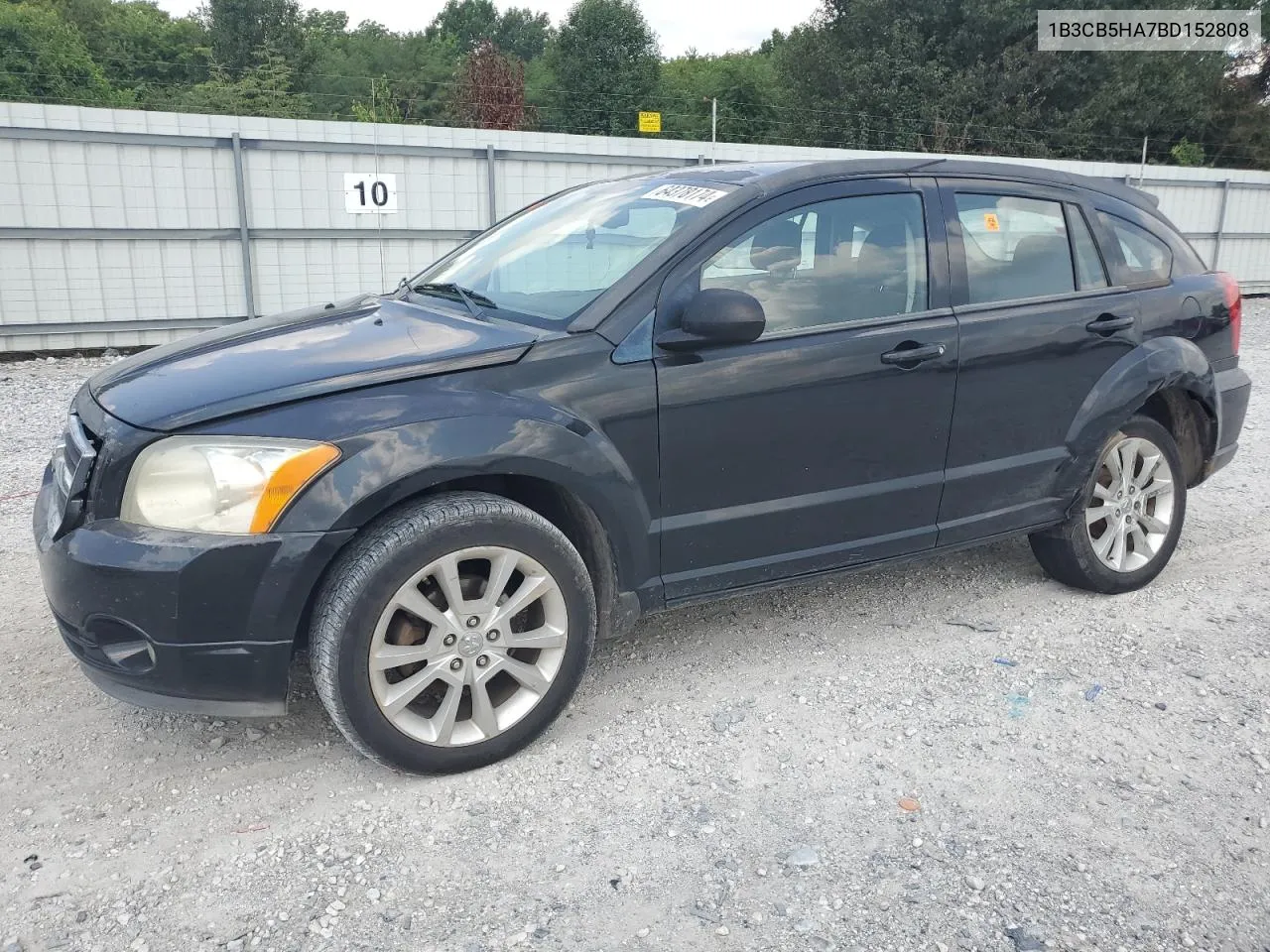 2011 Dodge Caliber Heat VIN: 1B3CB5HA7BD152808 Lot: 64378174