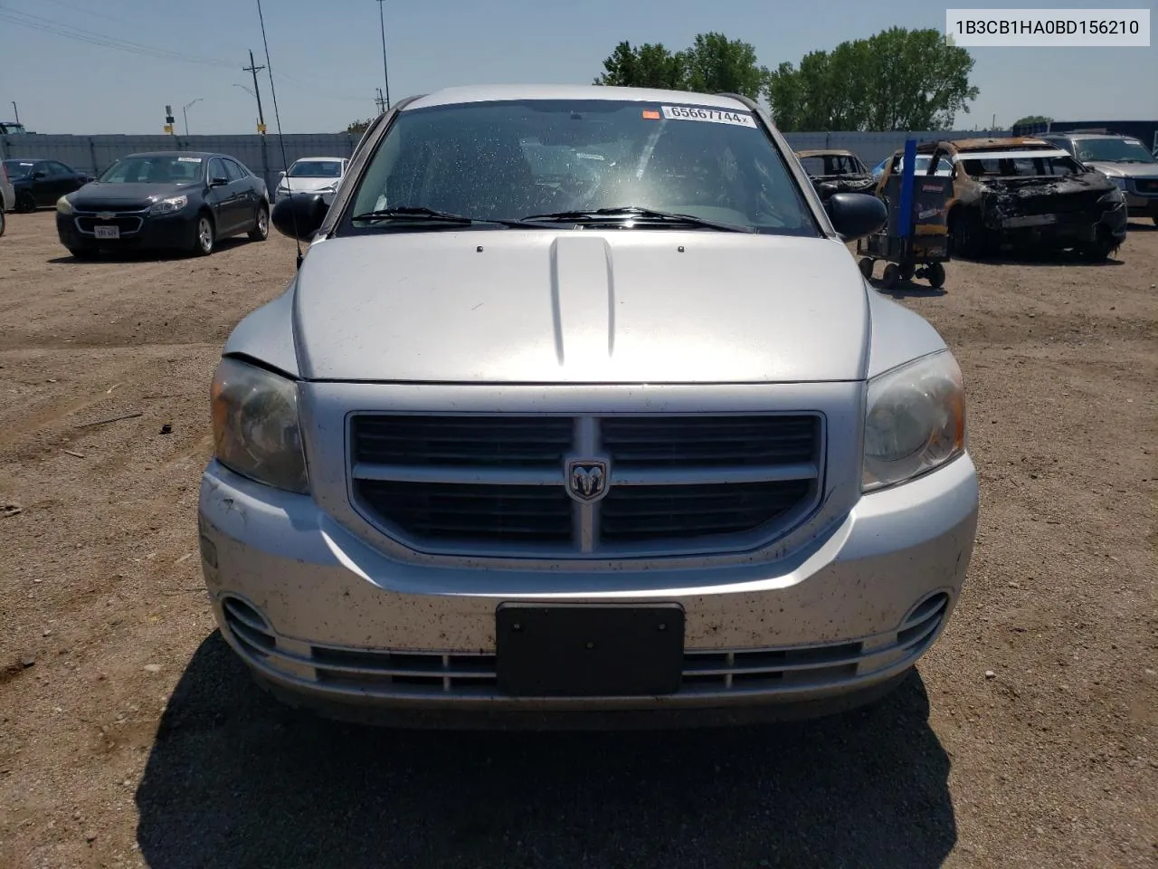 2011 Dodge Caliber Express VIN: 1B3CB1HA0BD156210 Lot: 65667744