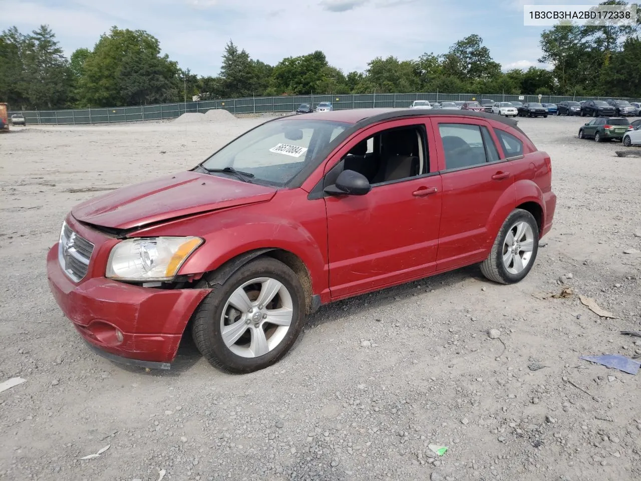 2011 Dodge Caliber Mainstreet VIN: 1B3CB3HA2BD172338 Lot: 66570884