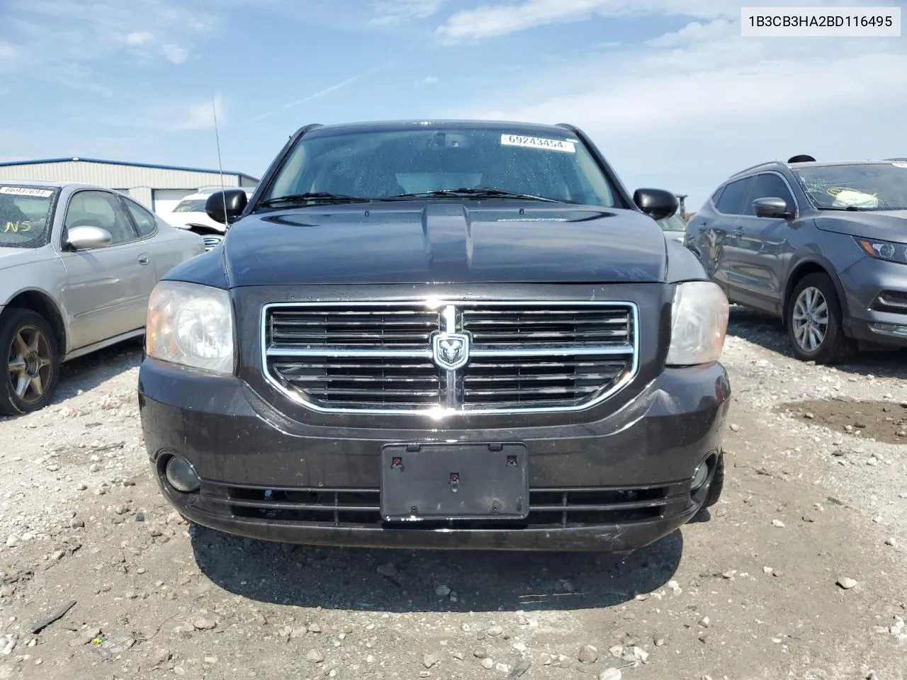 2011 Dodge Caliber Mainstreet VIN: 1B3CB3HA2BD116495 Lot: 69243454