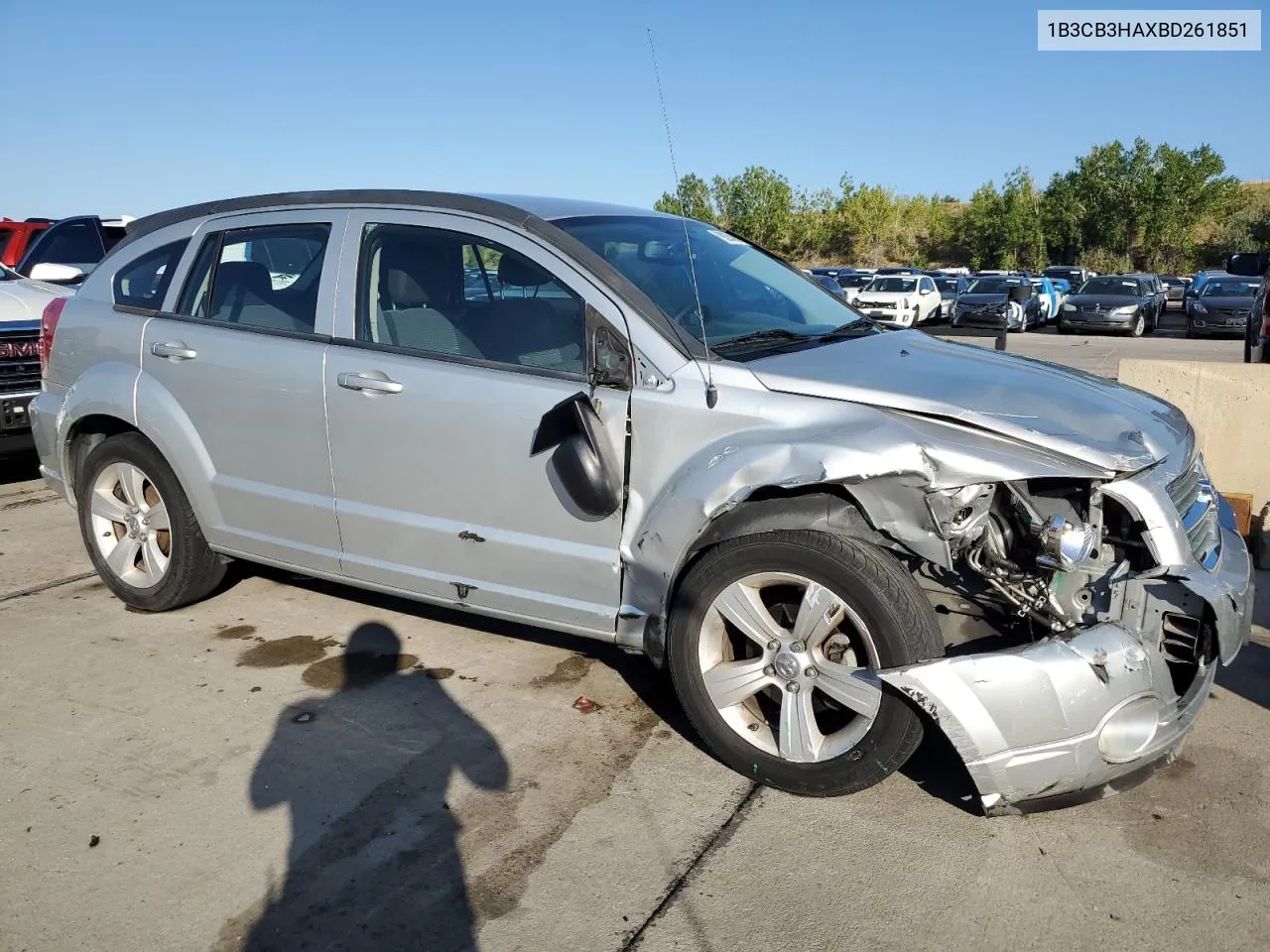 2011 Dodge Caliber Mainstreet VIN: 1B3CB3HAXBD261851 Lot: 70035414