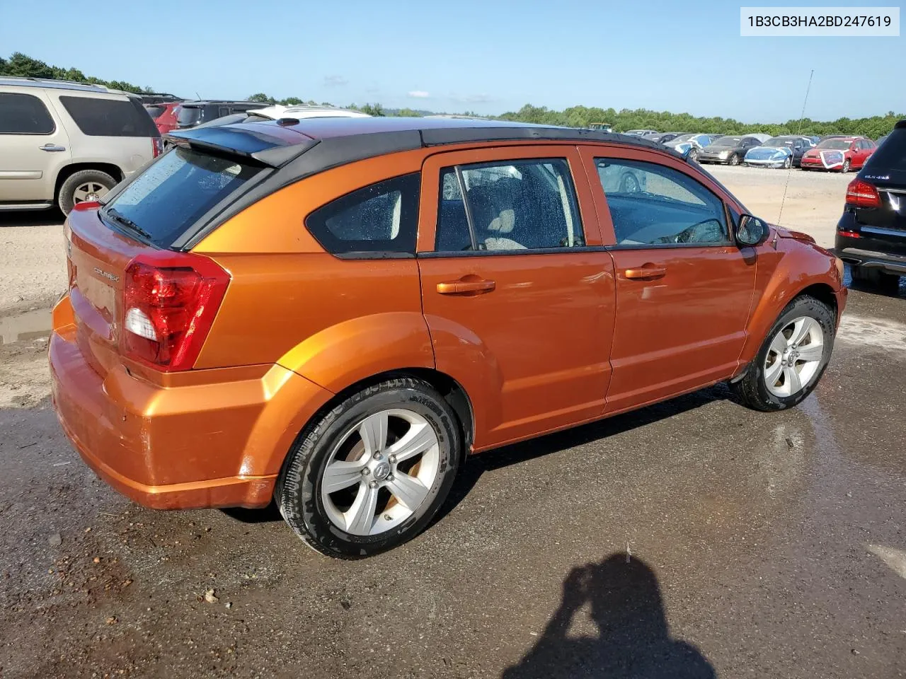 2011 Dodge Caliber Mainstreet VIN: 1B3CB3HA2BD247619 Lot: 70220264